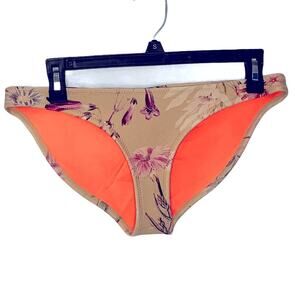 Triangl Authentic Neoprene Swimwear Floral Swim Bottoms size Large
